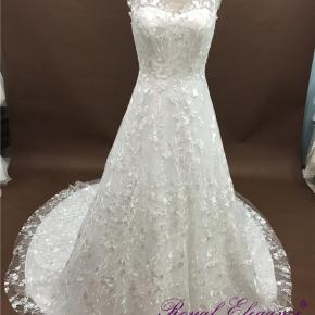  Lace A Line Wedding Dress  2252